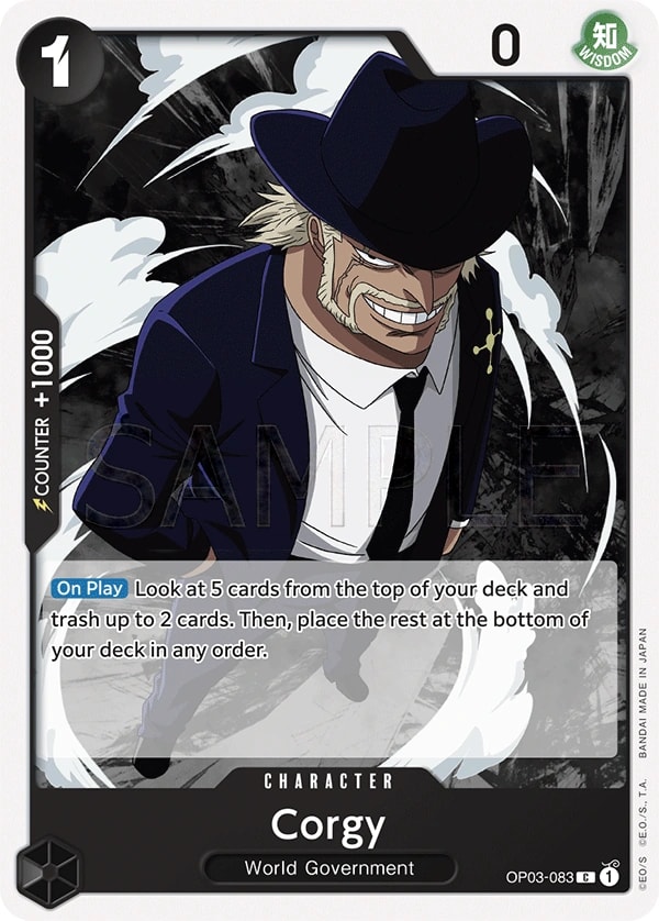 Corgy (OP03-083) — Common One Piece card
