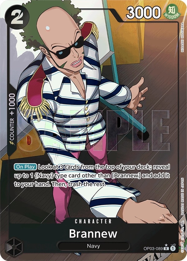 Brannew (089) (Full Art) One Piece card