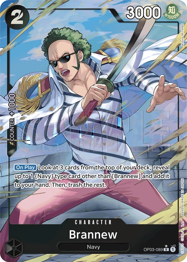 Brannew (089) (Alternate Art) One Piece card