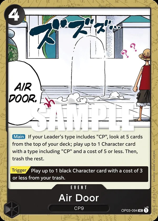 Air Door (OP03-094) — Uncommon One Piece card