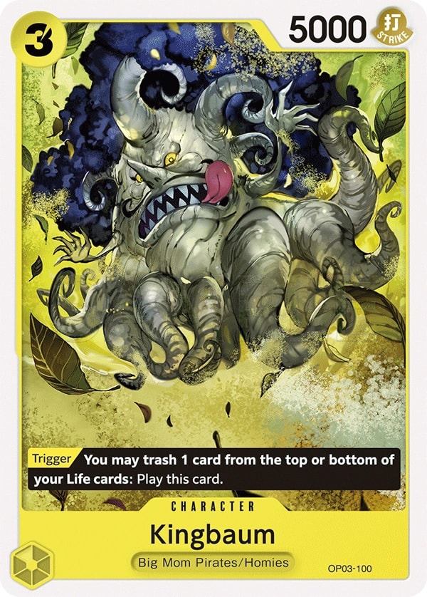 Kingbaum (OP03-100) — Common One Piece card