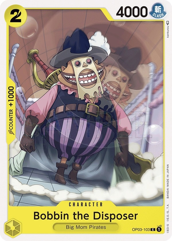 Bobbin the Disposer (OP03-103) — Common One Piece card