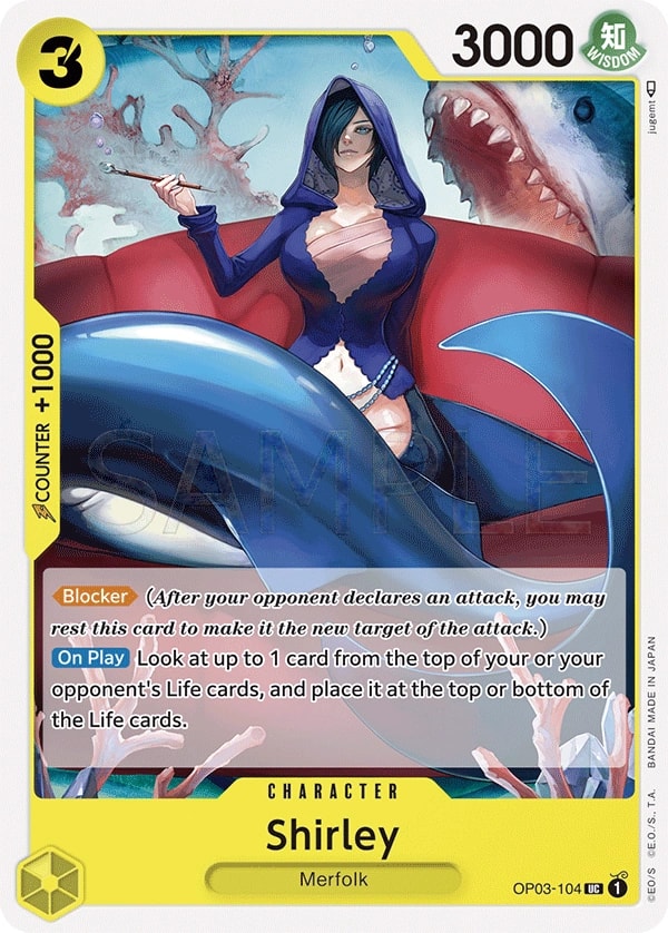 Shirley (OP03-104) — Uncommon One Piece card
