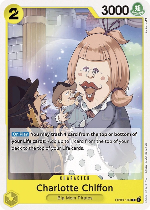 Charlotte Chiffon (OP03-109) — Common One Piece card