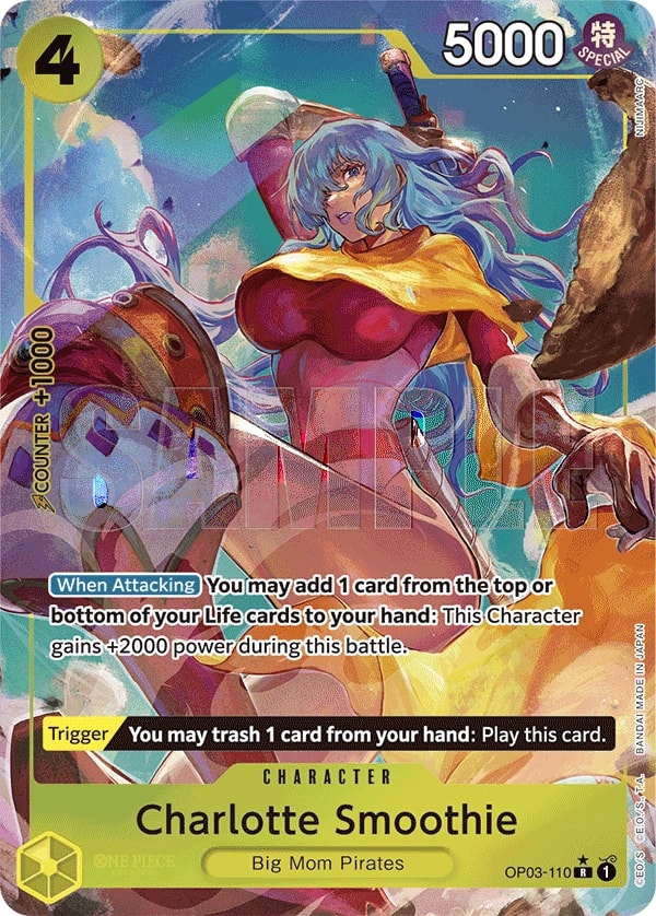Charlotte Smoothie (110) (Full Art) One Piece card