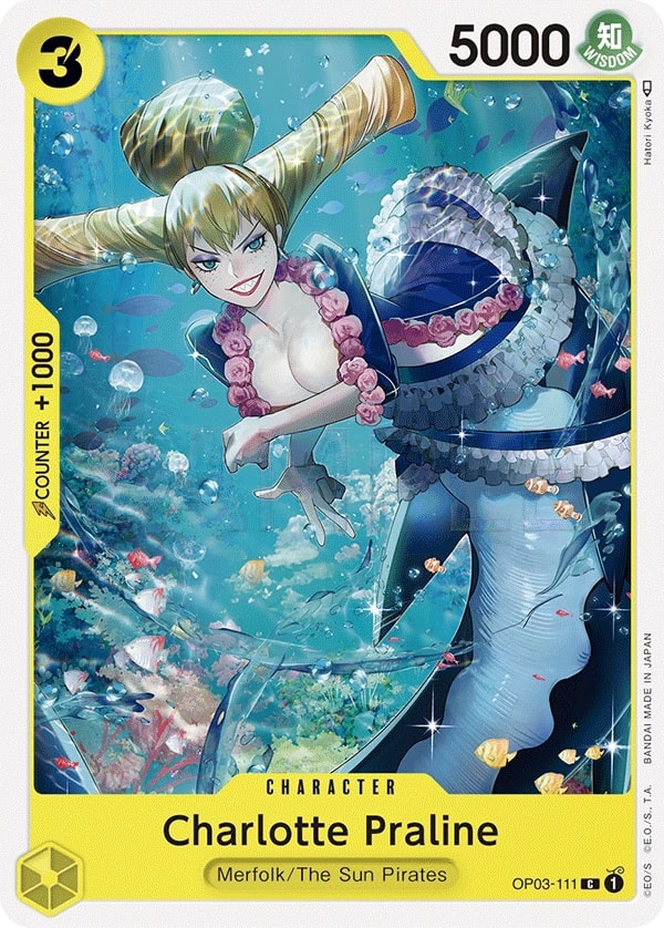 Charlotte Praline (OP03-111) — Common One Piece card