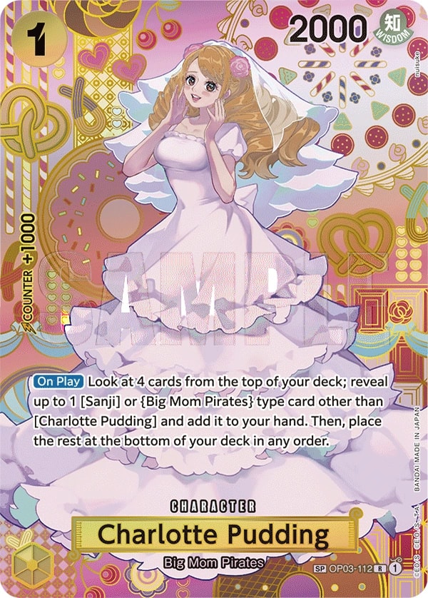 Charlotte Pudding (112) (SP) One Piece card