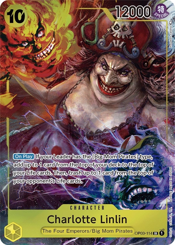 Charlotte Linlin (114) (Alternate Art) One Piece card