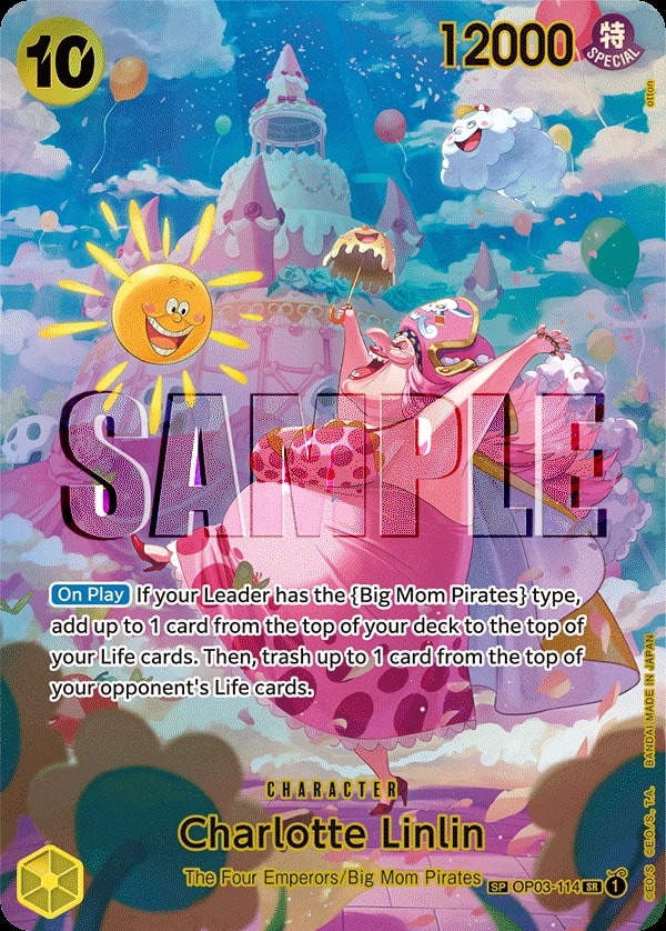 Charlotte Linlin (114) (SP) One Piece card