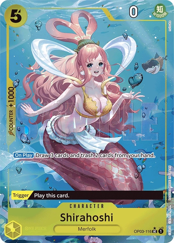 Shirahoshi (116) (OP03-116) One Piece card