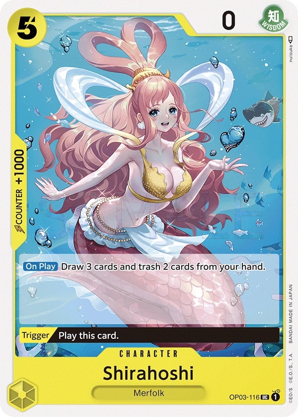 Shirahoshi (116) (Dash Pack) One Piece card