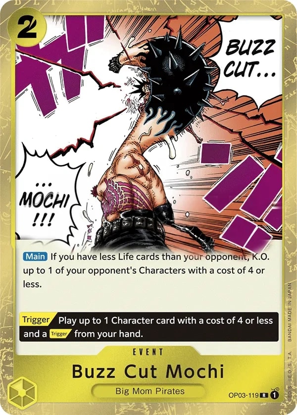 Buzz Cut Mochi (OP03-119) — Rare One Piece card