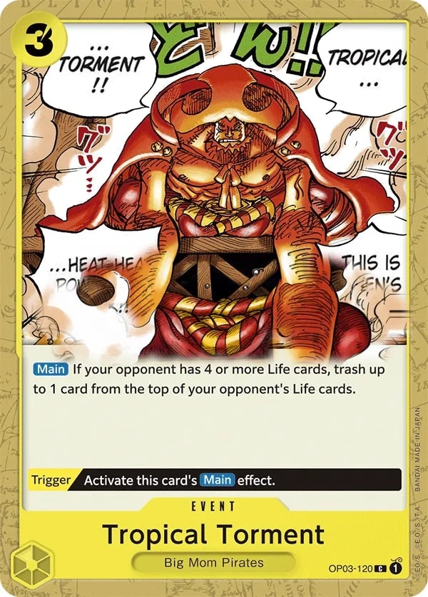 Tropical Torment (OP03-120) — Common One Piece card