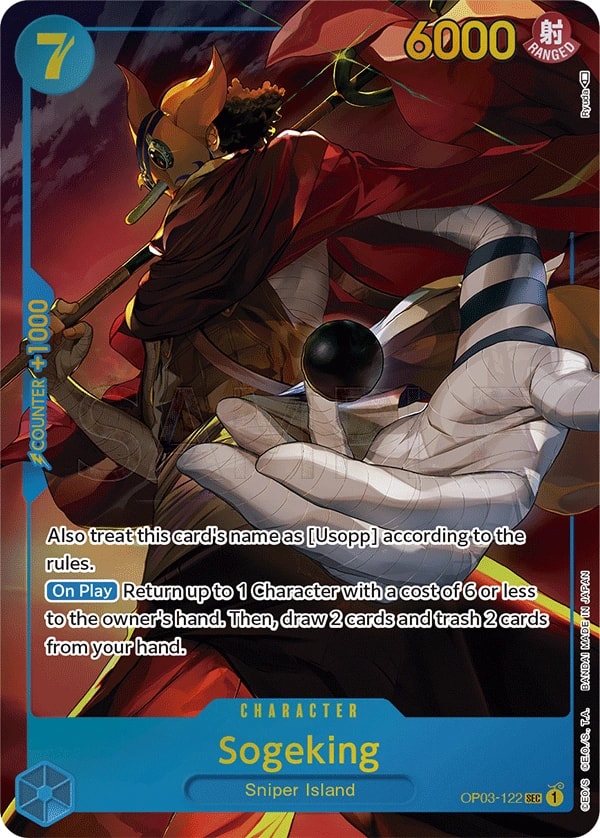 Sogeking (122) (Alternate Art) One Piece card
