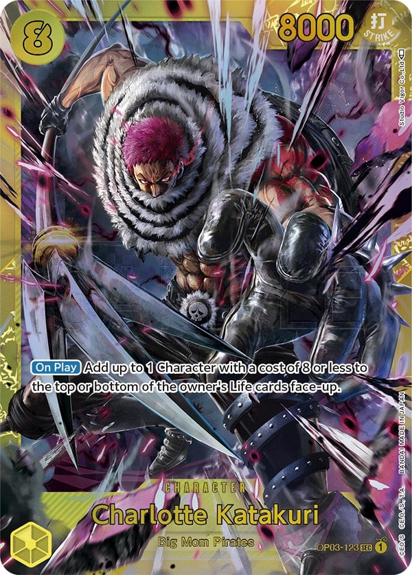 Charlotte Katakuri OP03-123 One Piece card