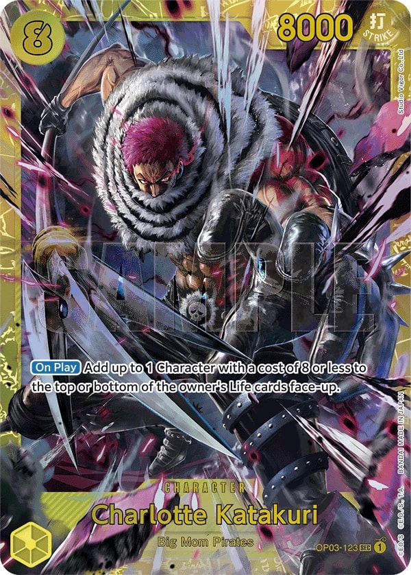 Charlotte Katakuri (123) (Reprint) One Piece card