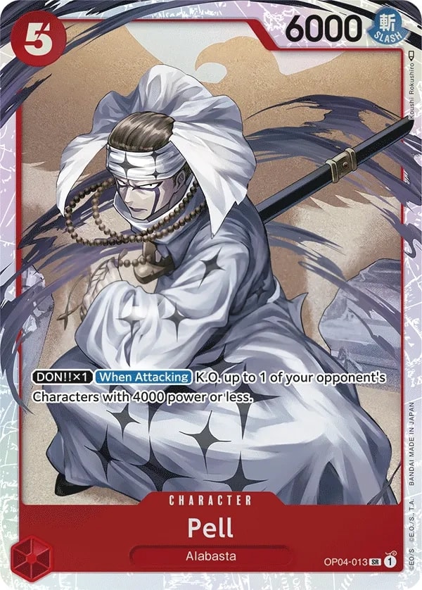 Pell OP04-013 One Piece card