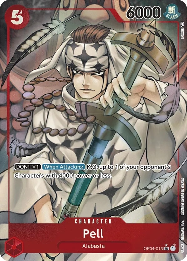 Pell (013) (Alternate Art) One Piece card