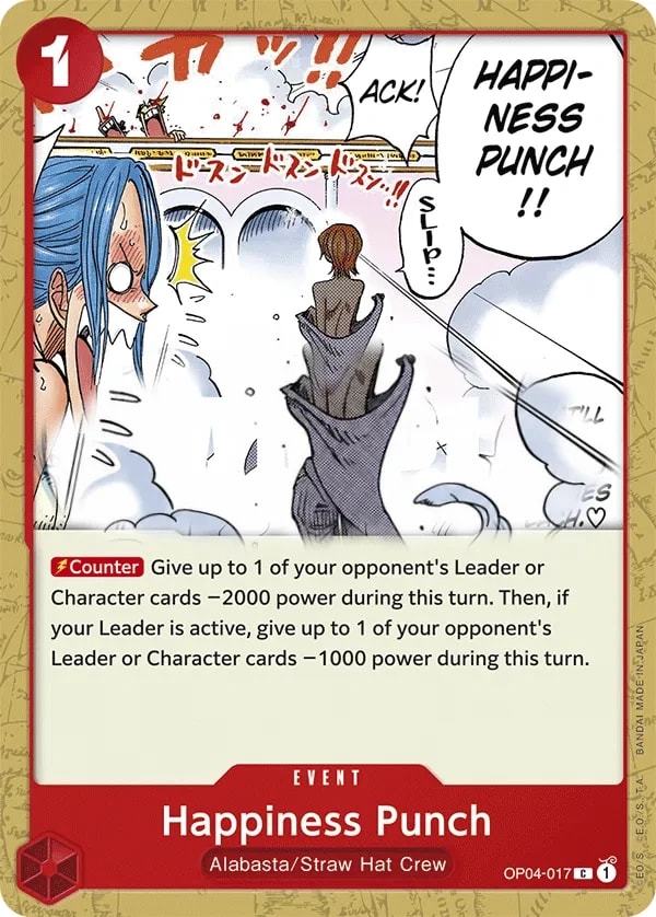 Happiness Punch (OP04-017) — Common One Piece card