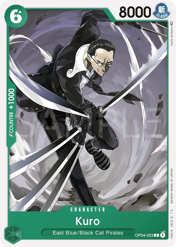 Kuro (OP04-023) — Common One Piece card