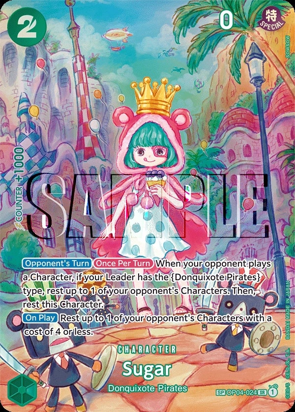 Sugar (024) (SP) One Piece card