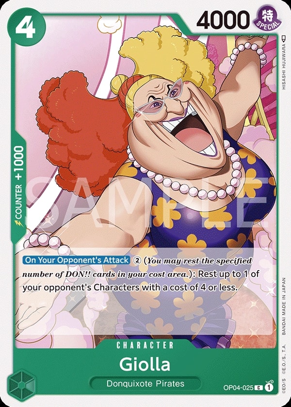 Giolla (OP04-025) — Common One Piece card