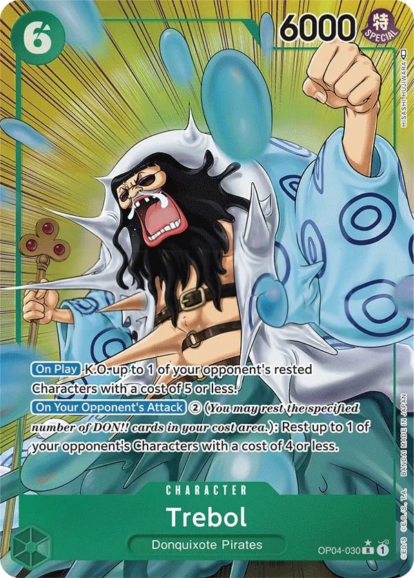 Trebol (030) (Alternate Art) One Piece card
