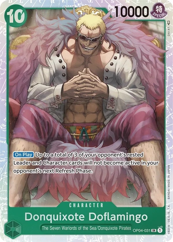 Donquixote Doflamingo OP04-031 One Piece card