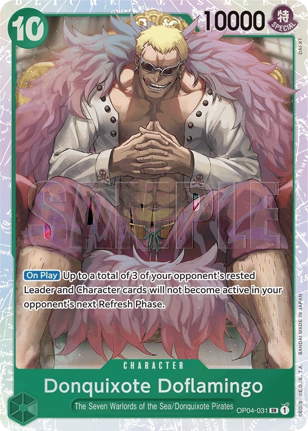 Donquixote Doflamingo (031) (Reprint) One Piece card
