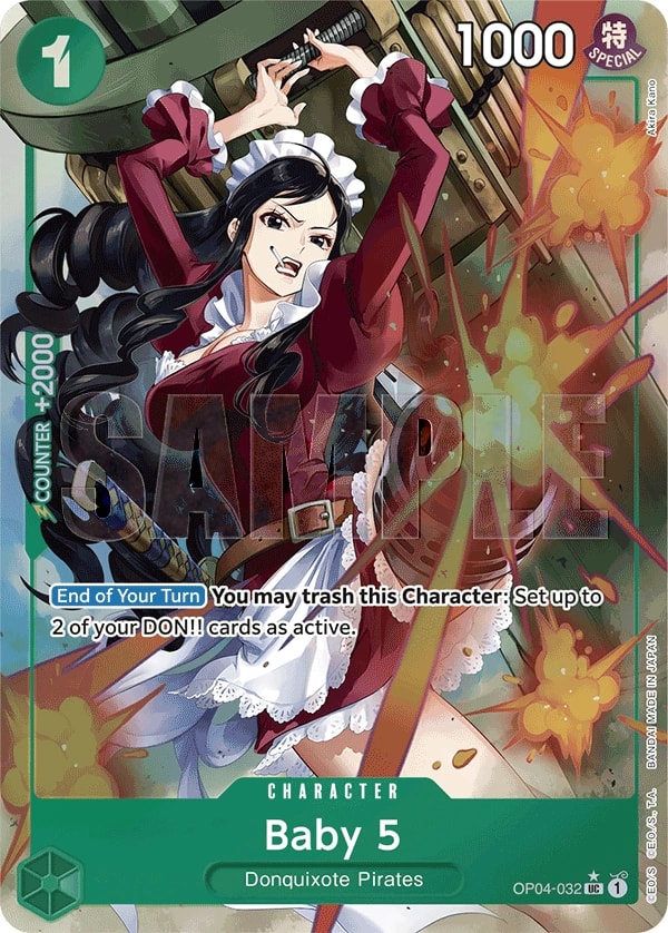 Baby 5 (032) (OP04-032) One Piece card