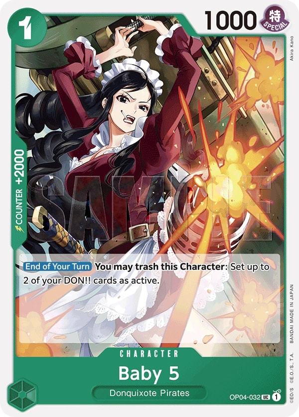 Baby 5 (032) (OP04-032) One Piece card