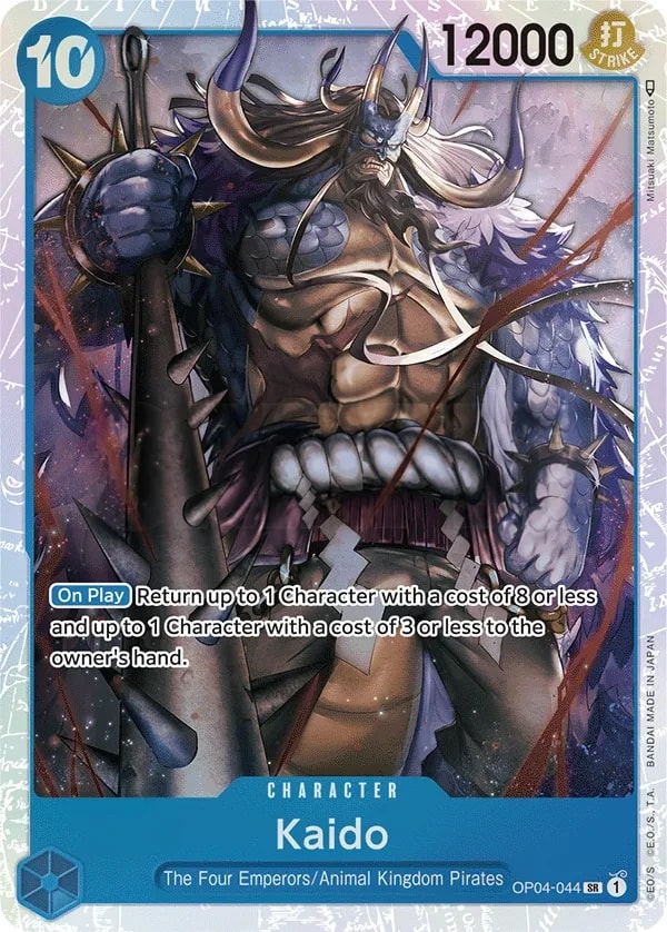 Kaido OP04-044 One Piece card