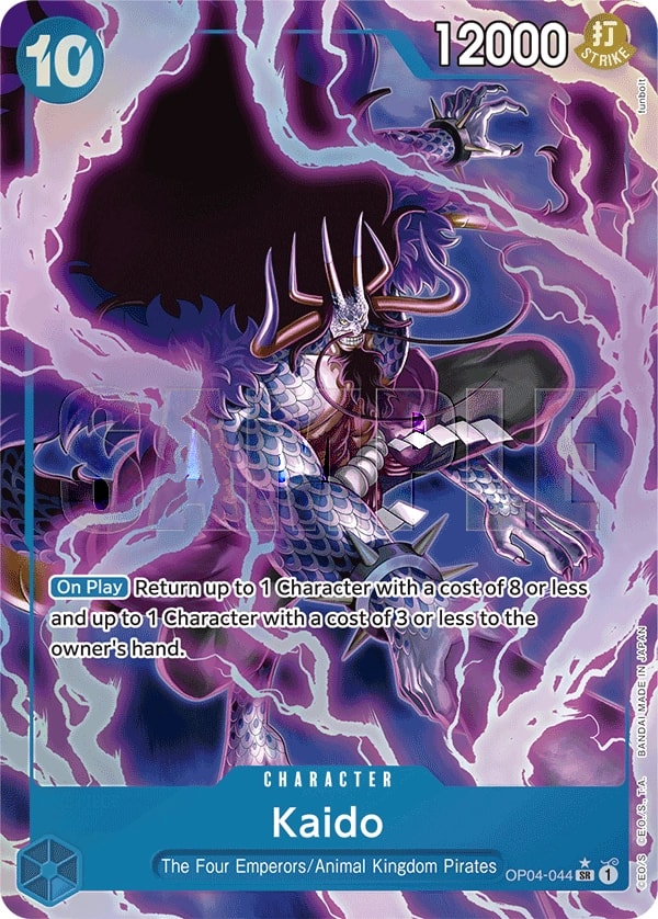 Kaido (044) (OP04-044) One Piece card