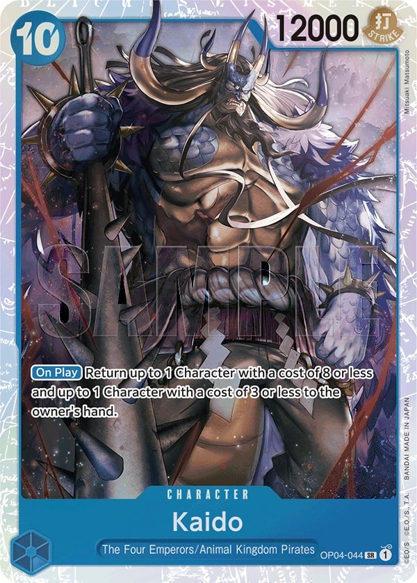 Kaido (044) (OP04-044) One Piece card