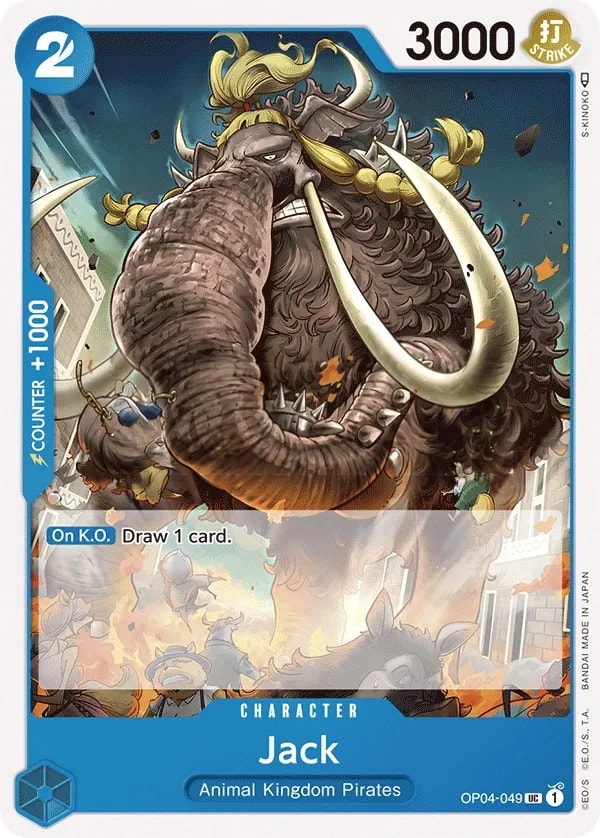Jack (OP04-049) — Uncommon One Piece card