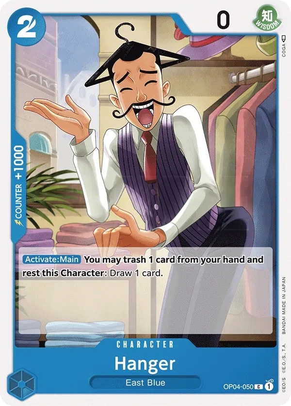 Hanger (OP04-050) — Common One Piece card