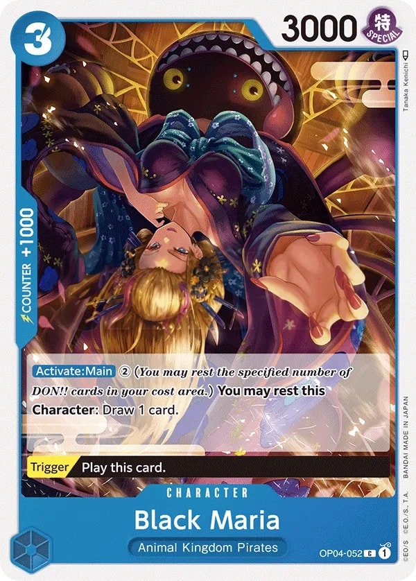 Black Maria (OP04-052) — Common One Piece card