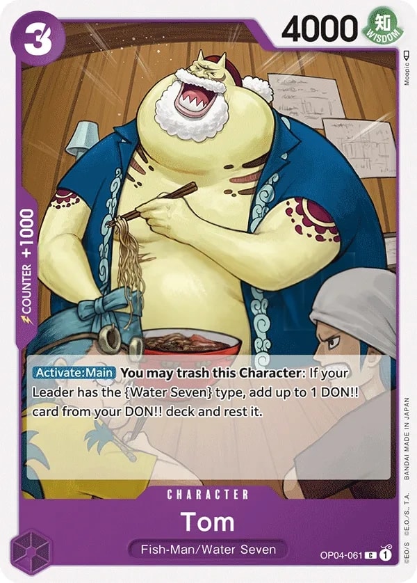 Tom (OP04-061) — Common One Piece card