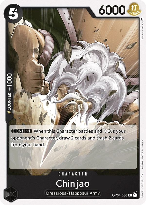 Chinjao (OP04-086) — Common One Piece card