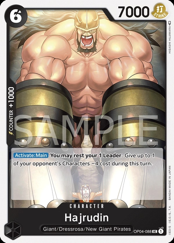 Hajrudin (OP04-088) — Uncommon One Piece card