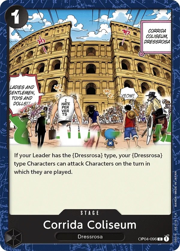 Corrida Coliseum (OP04-096) — Common One Piece card