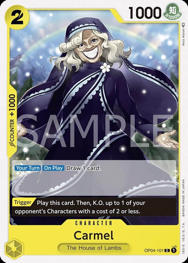 Carmel (OP04-101) — Common One Piece card