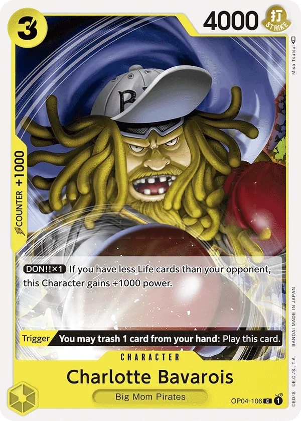 Charlotte Bavarois (OP04-106) — Common One Piece card
