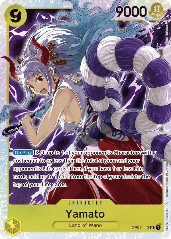 Yamato OP04-112 One Piece card