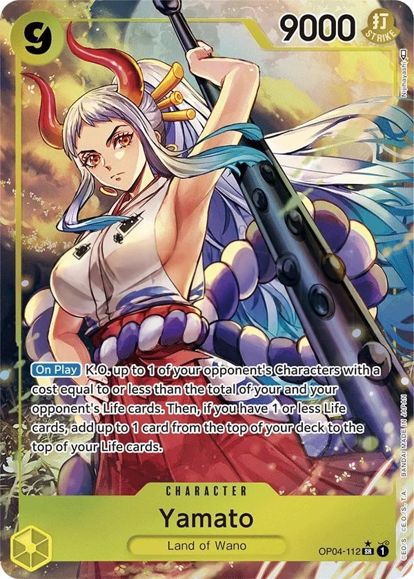 Yamato (112) (Alternate Art) One Piece card