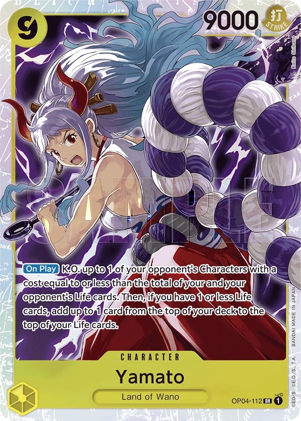 Yamato (112) (OP04-112) One Piece card