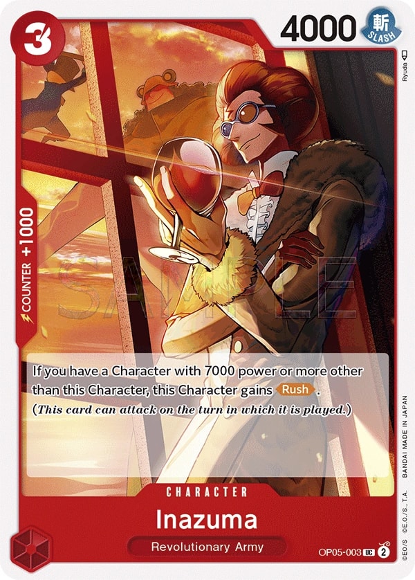 Inazuma (OP05-003) — Uncommon One Piece card