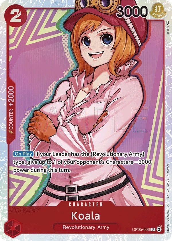 Koala OP05-006 One Piece card