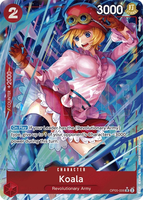 Koala (006) (Alternate Art) One Piece card