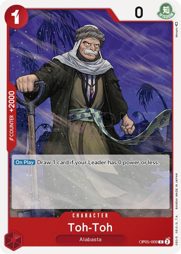 Toh-Toh (OP05-009) — Common One Piece card